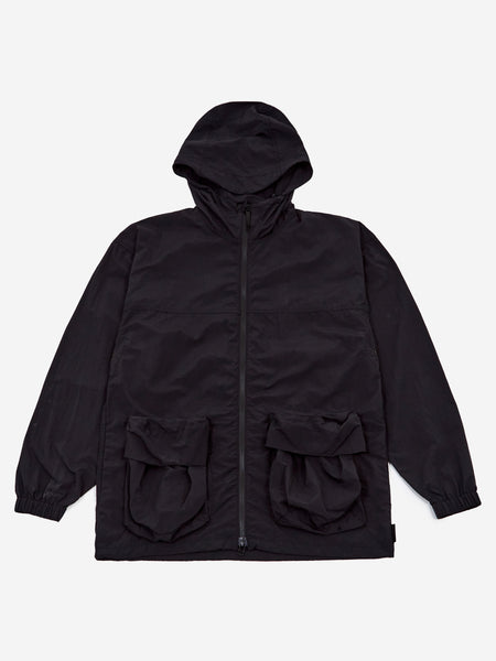 Snow Peak Nylon Tussah Jacket - Black – Goodhood