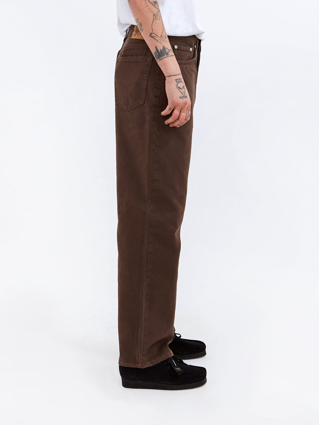 Stüssy Big Ol Jean Washed Canvas W - Brown – Goodhood