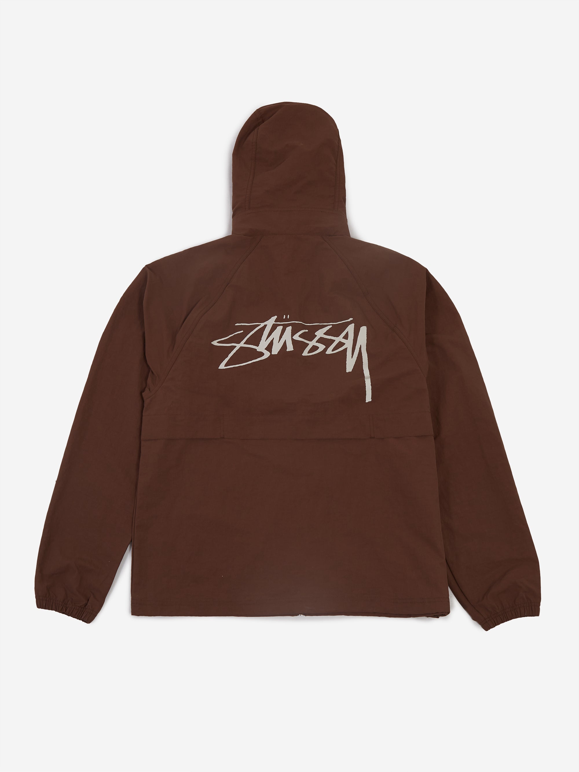 Stussy Nylon Beach Shell - Coffee – Goodhood