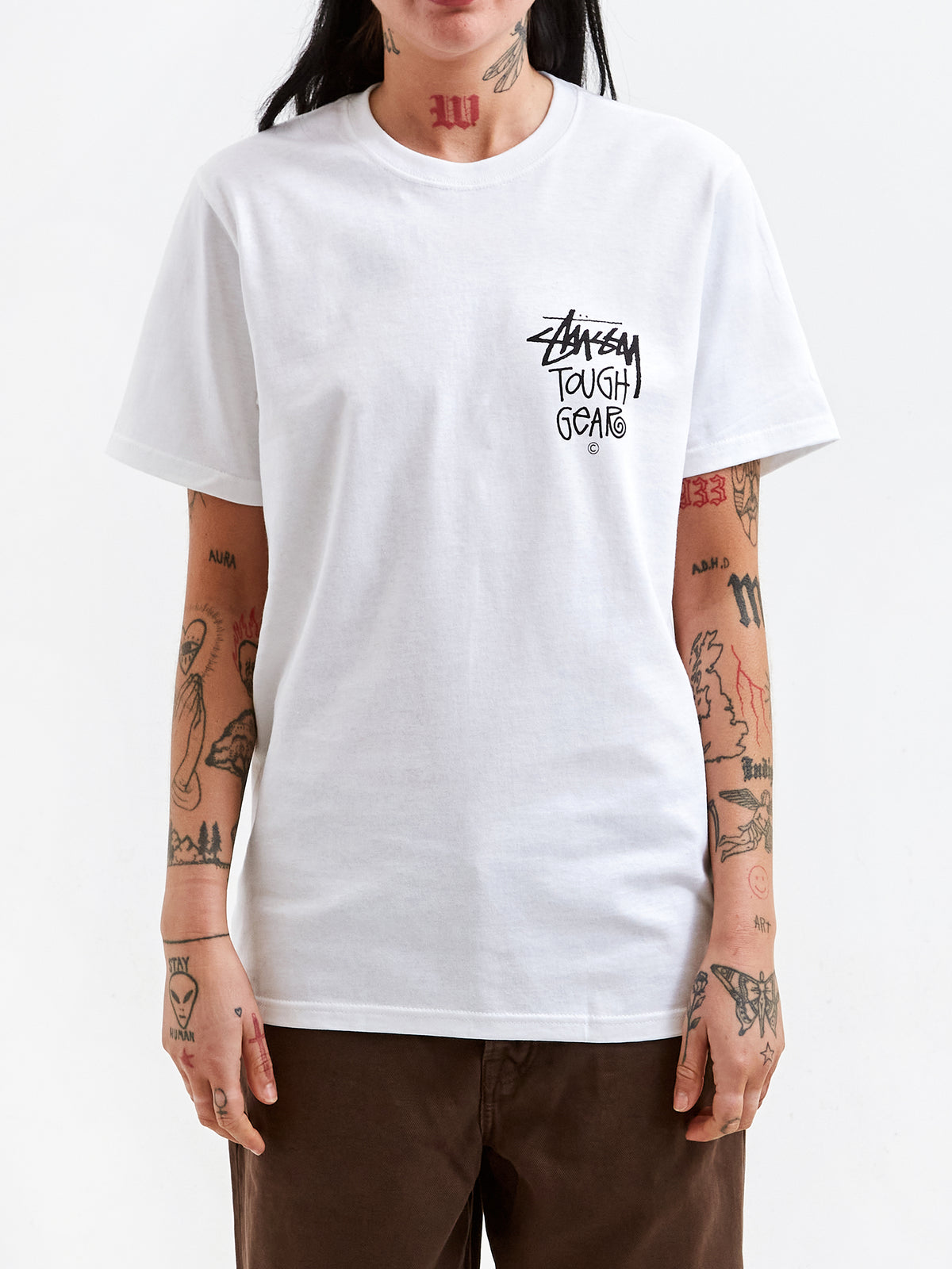 Stussy-Tough-Gear-T-Shirt-W--- 