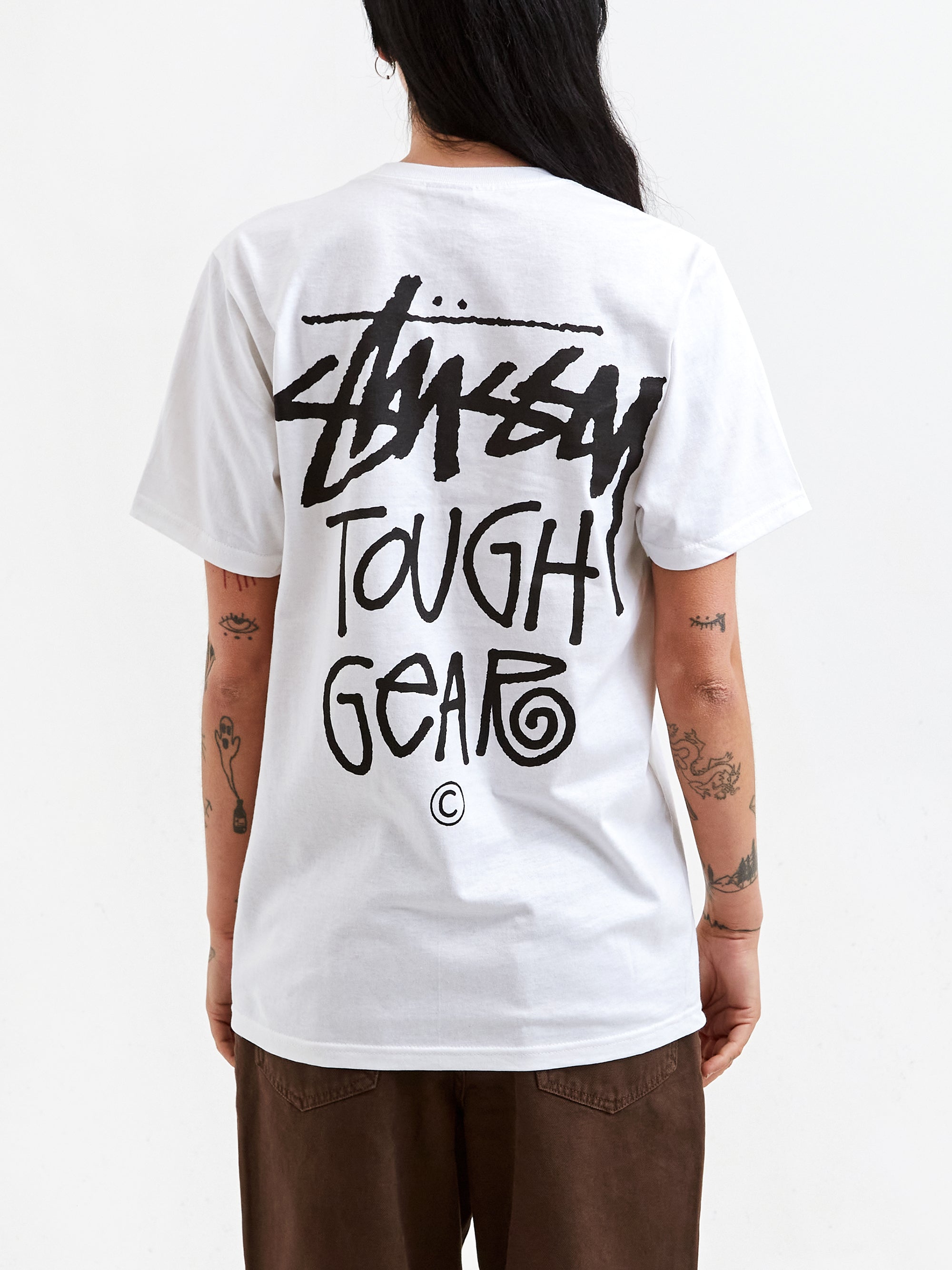 Stussy Tough Gear T-Shirt W - White – Goodhood