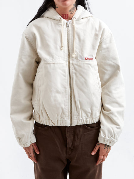 Stüssy Work Jacket Insulated Canvas - Bone – Goodhood