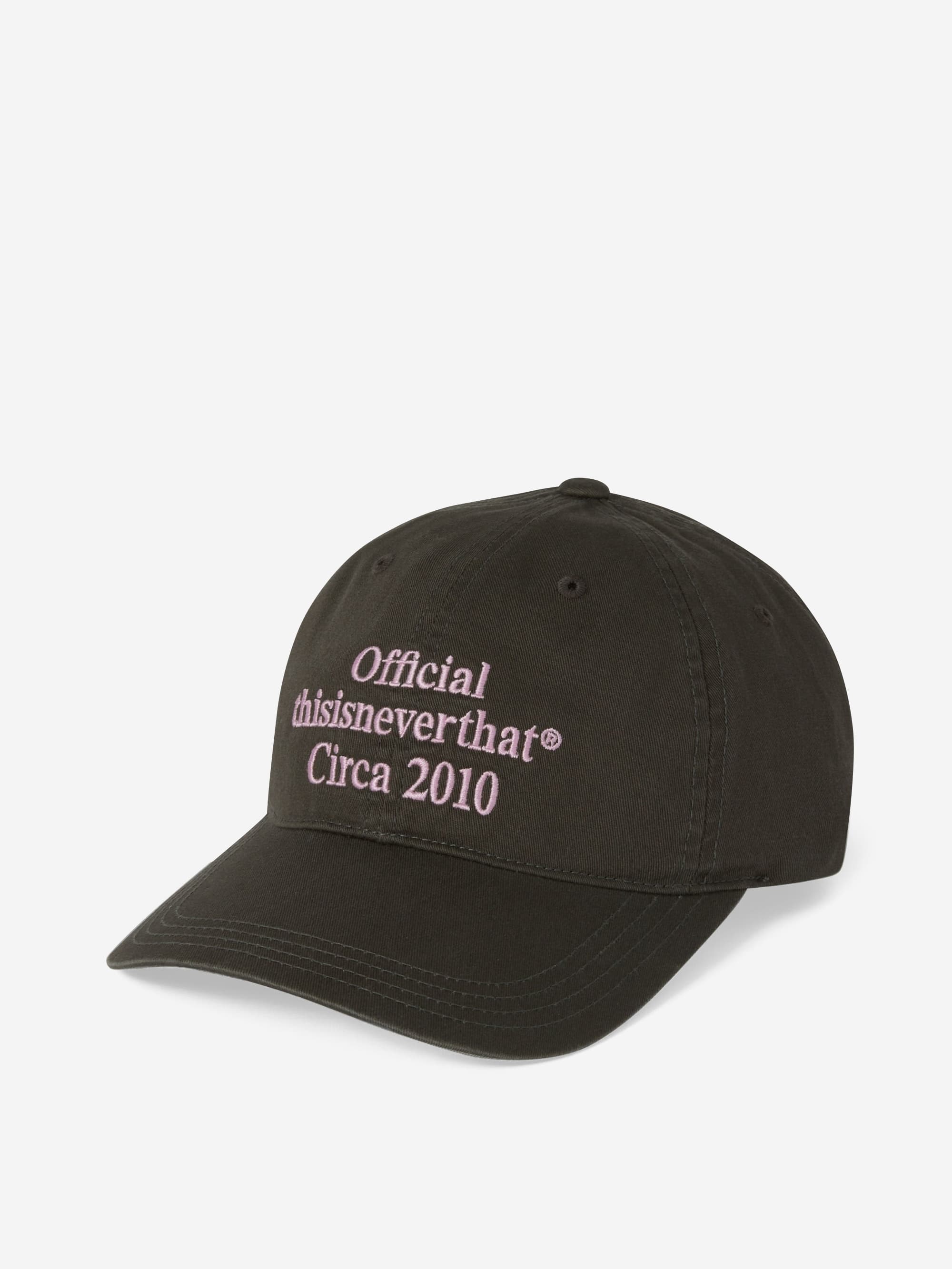 thisisneverthat Times Cap - Charcoal – Goodhood