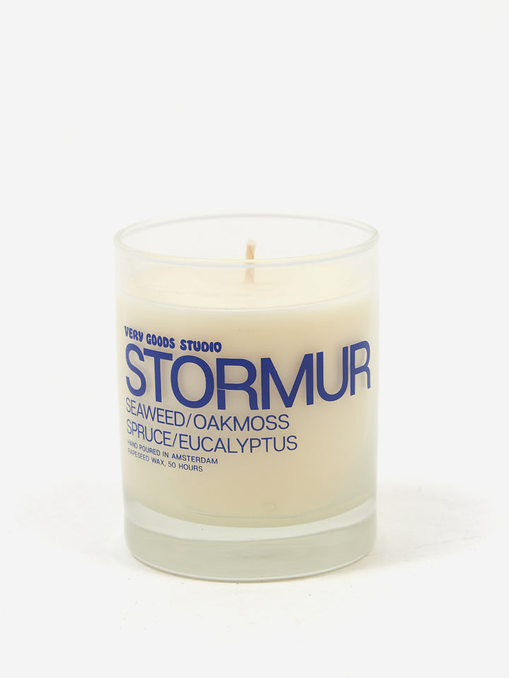 Very Goods Studio 45 Burning Hours Candle - Stormur – Goodhood