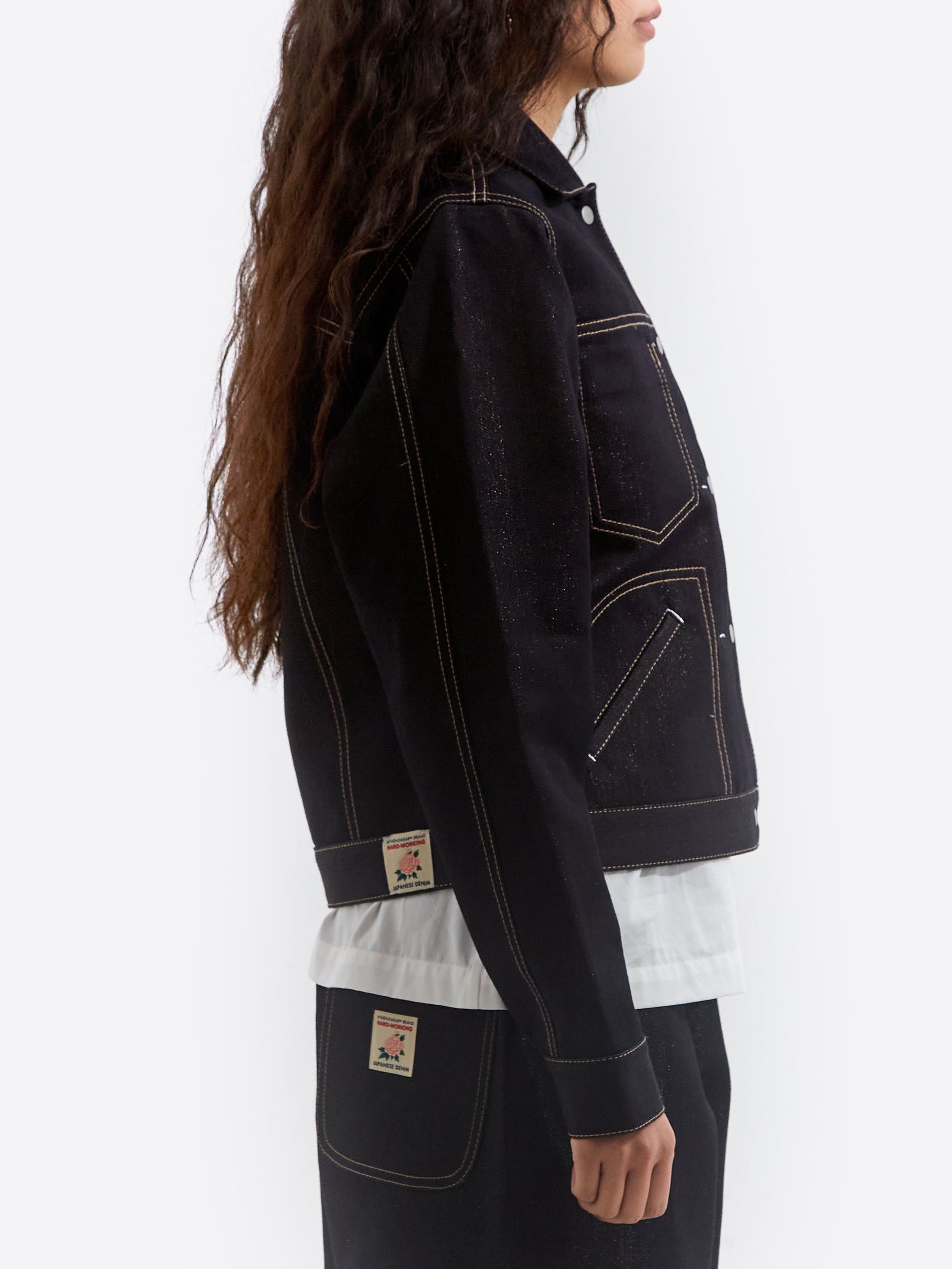 W'menswear Engineers Jacket - Indigo/Gold – Goodhood