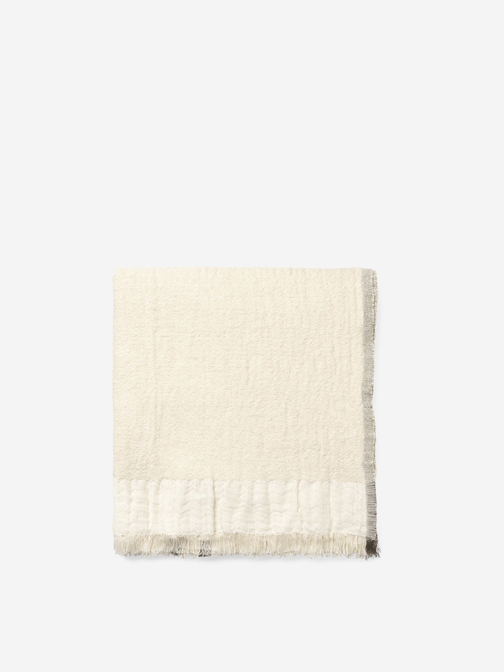 ferm LIVING Weaver Throw - Off White – Goodhood