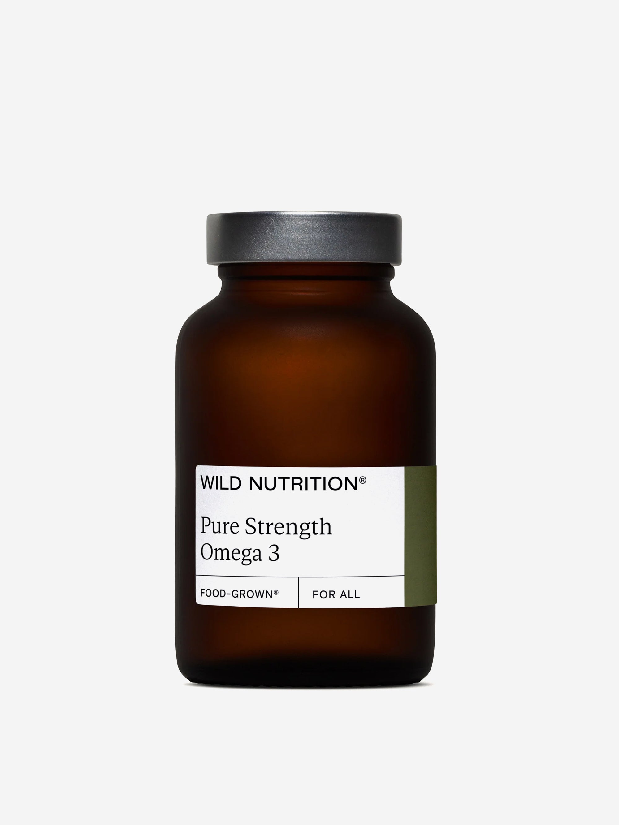 Wild Nutrition Pure Strength Omega 3 - Jar – Goodhood