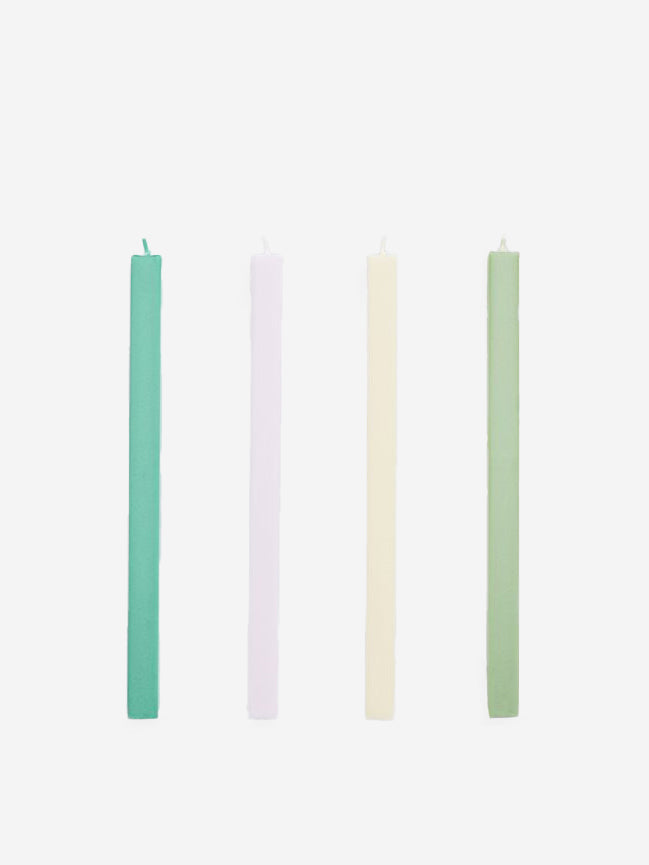 HAY Square Candle Set Of 4 - Fresh – Goodhood