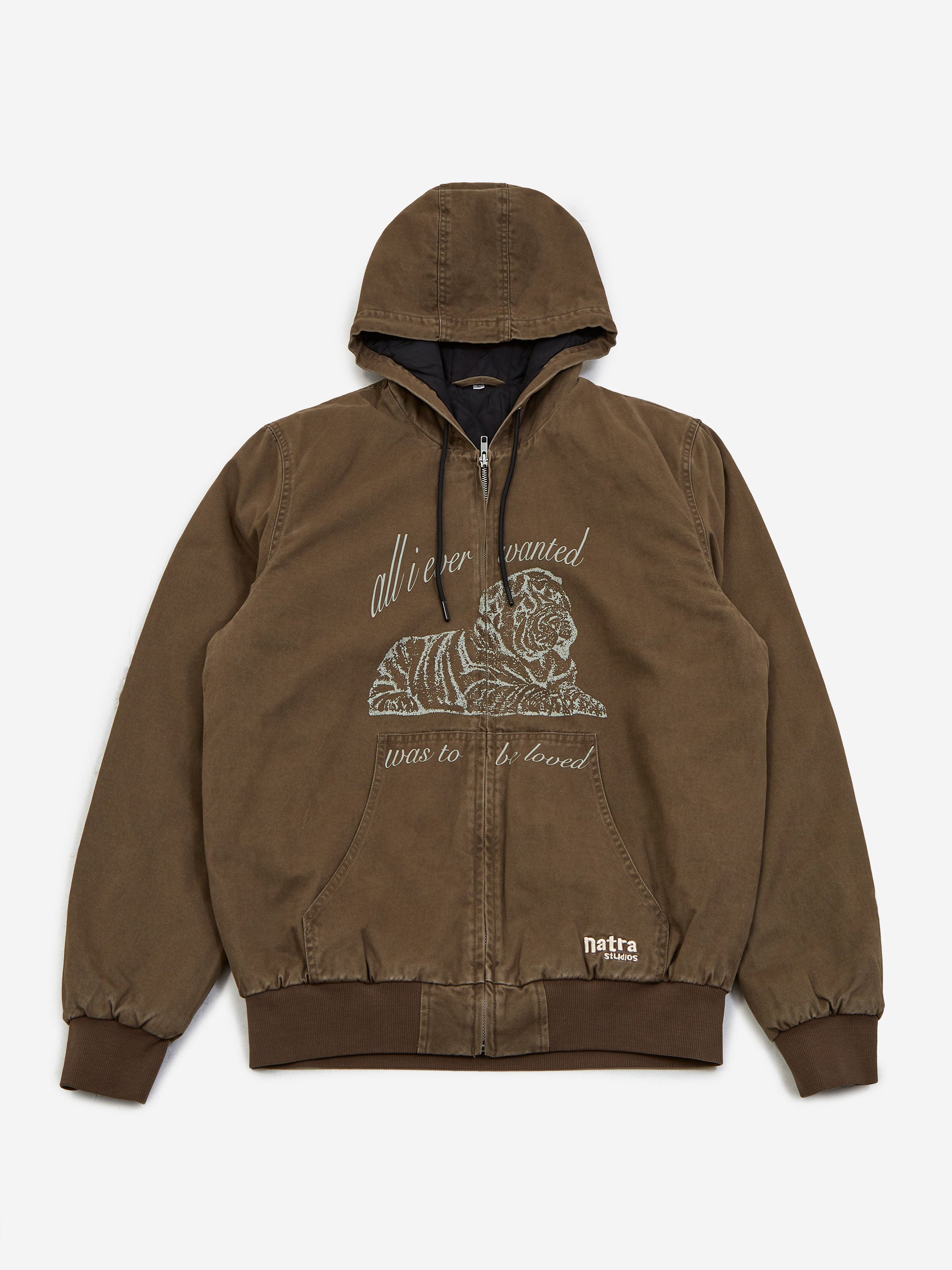 Natra Studios Bear Workwear Jacket - Brown – Goodhood