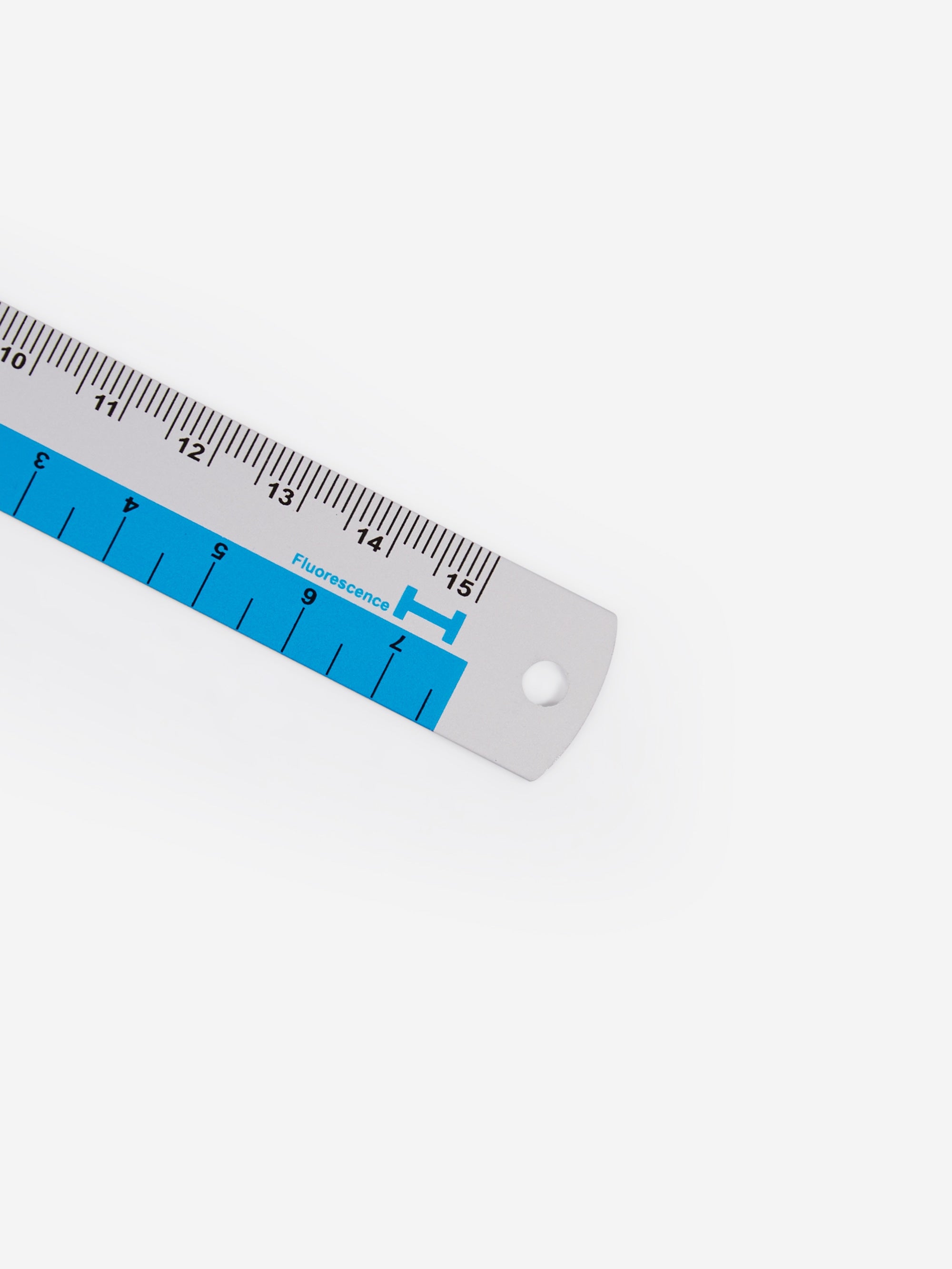 Hightide Penco Aluminium Ruler 15cm - Blue – Goodhood