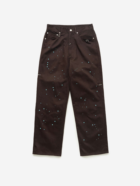 TTT MSW Worker Straight Pants with Pierce - Brown – Goodhood