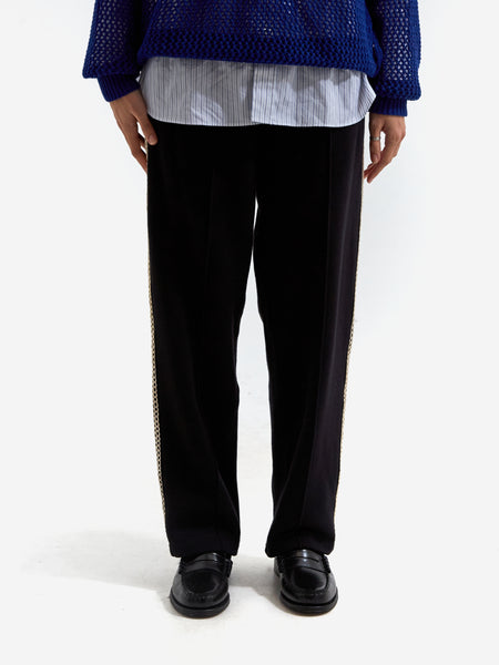 s.k. manor hill Saunter Pant - Black Cotton – Goodhood
