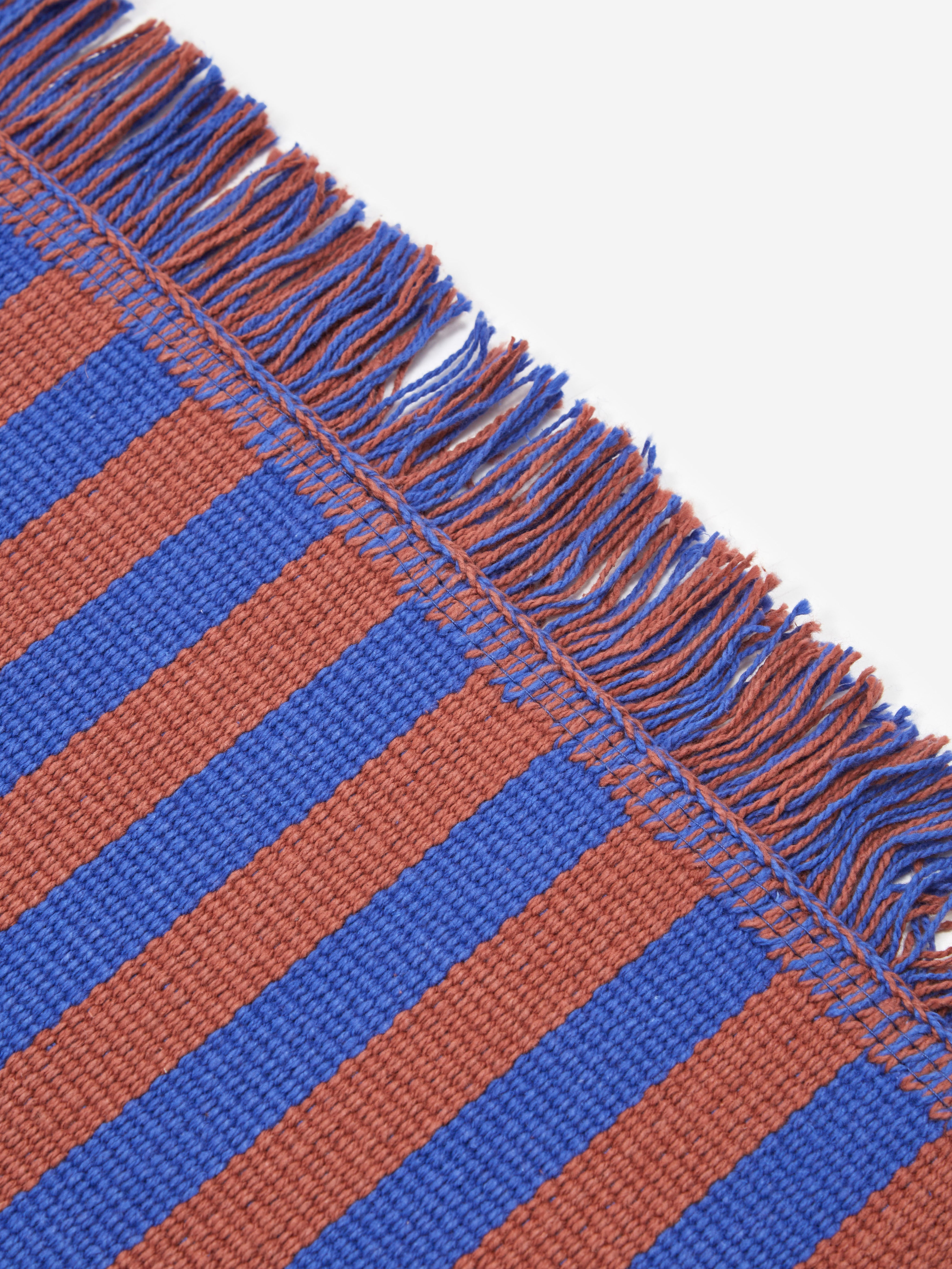 HAY Stripes & Stripes Mat 52cm x 95cm - Cacao Sky – Goodhood