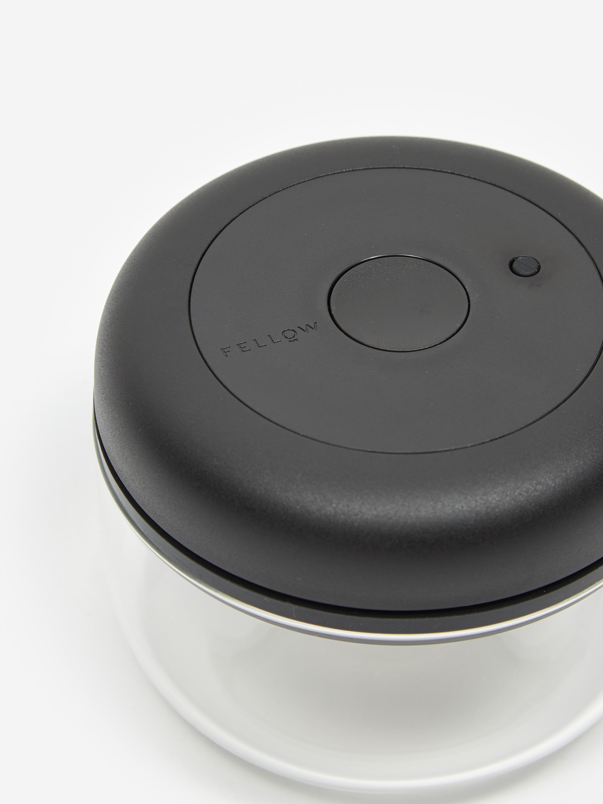 Fellow Atmos Vacuum Coffee Canister 0.4L Black/Clear Goodhood