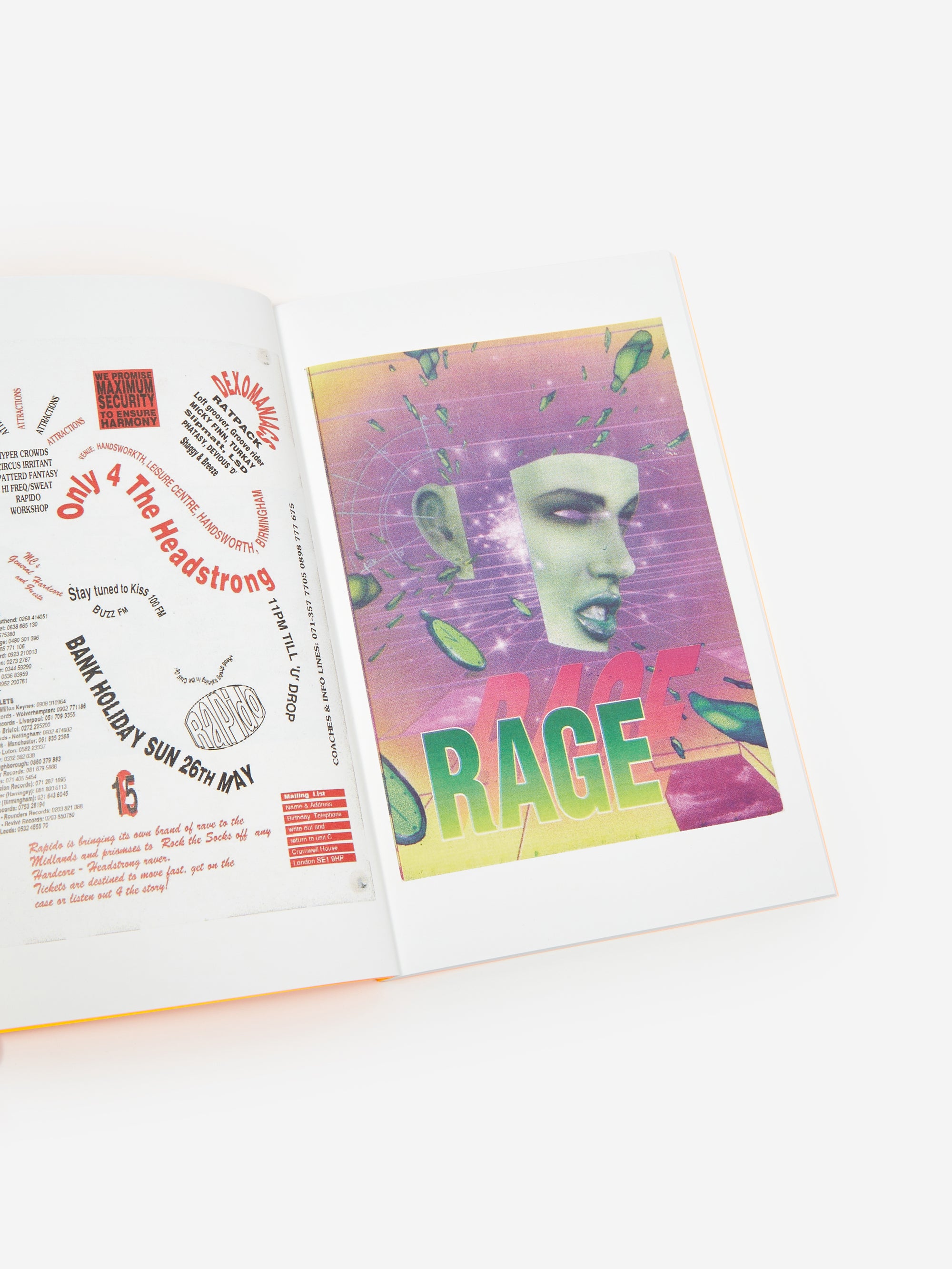UK Rave Flyers - Multi – Goodhood