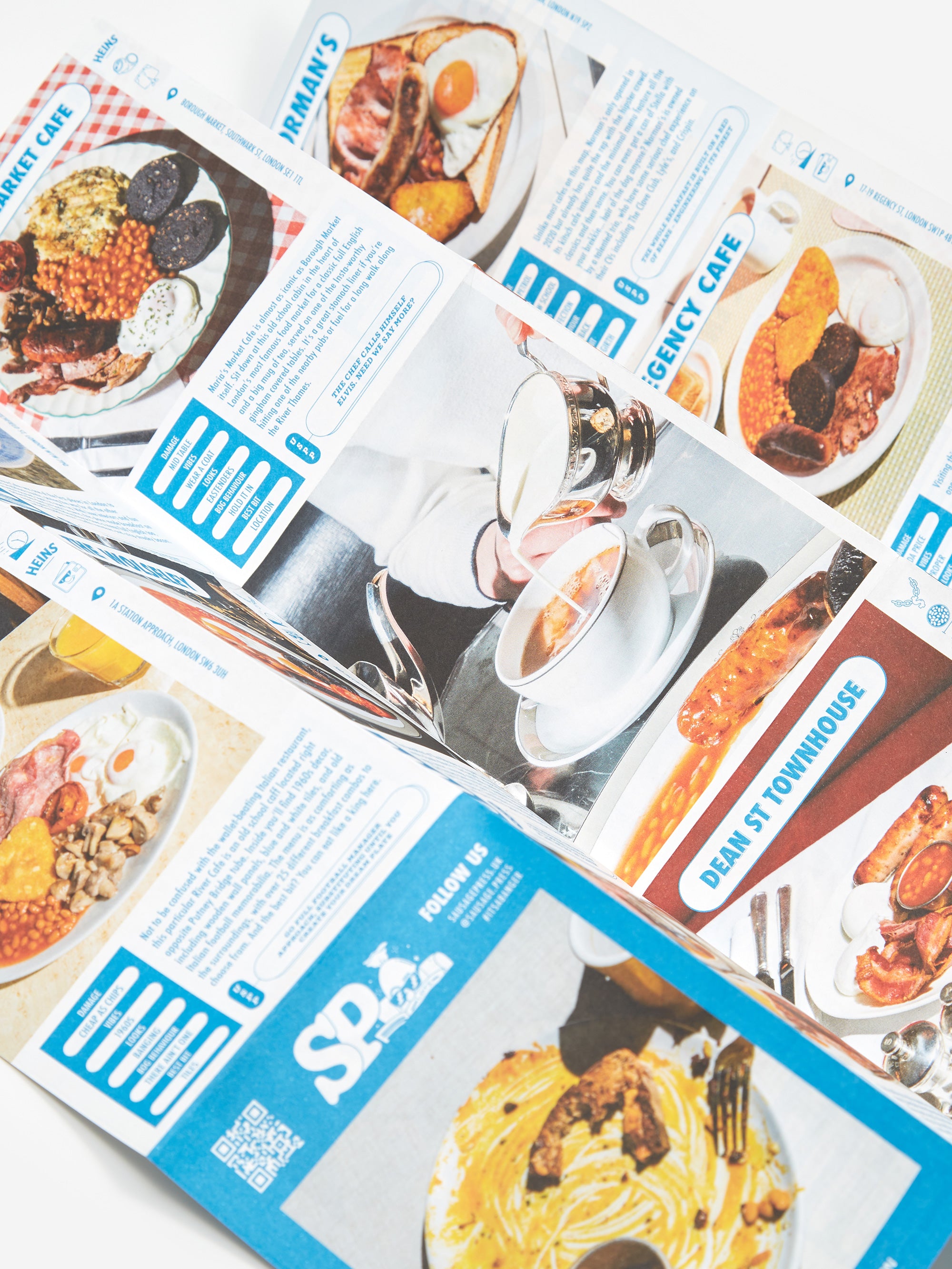 Sausage Press London Full English Breakfast Guide - Blue – Goodhood