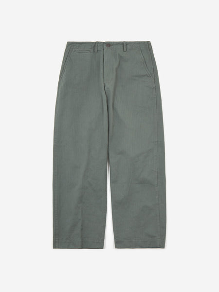 Beams Plus MIL Trousers Herringbone - Sage – Goodhood