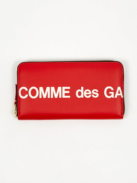 Comme des Garcons Wallet Huge Logo - (SA0110HL) Red – Goodhood