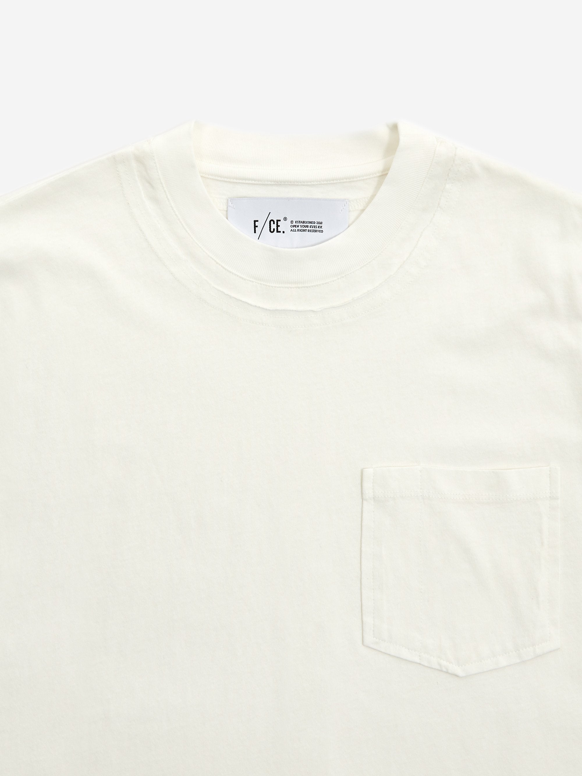 F/CE Pigment Layered Shortsleeve T-Shirt - White – Goodhood