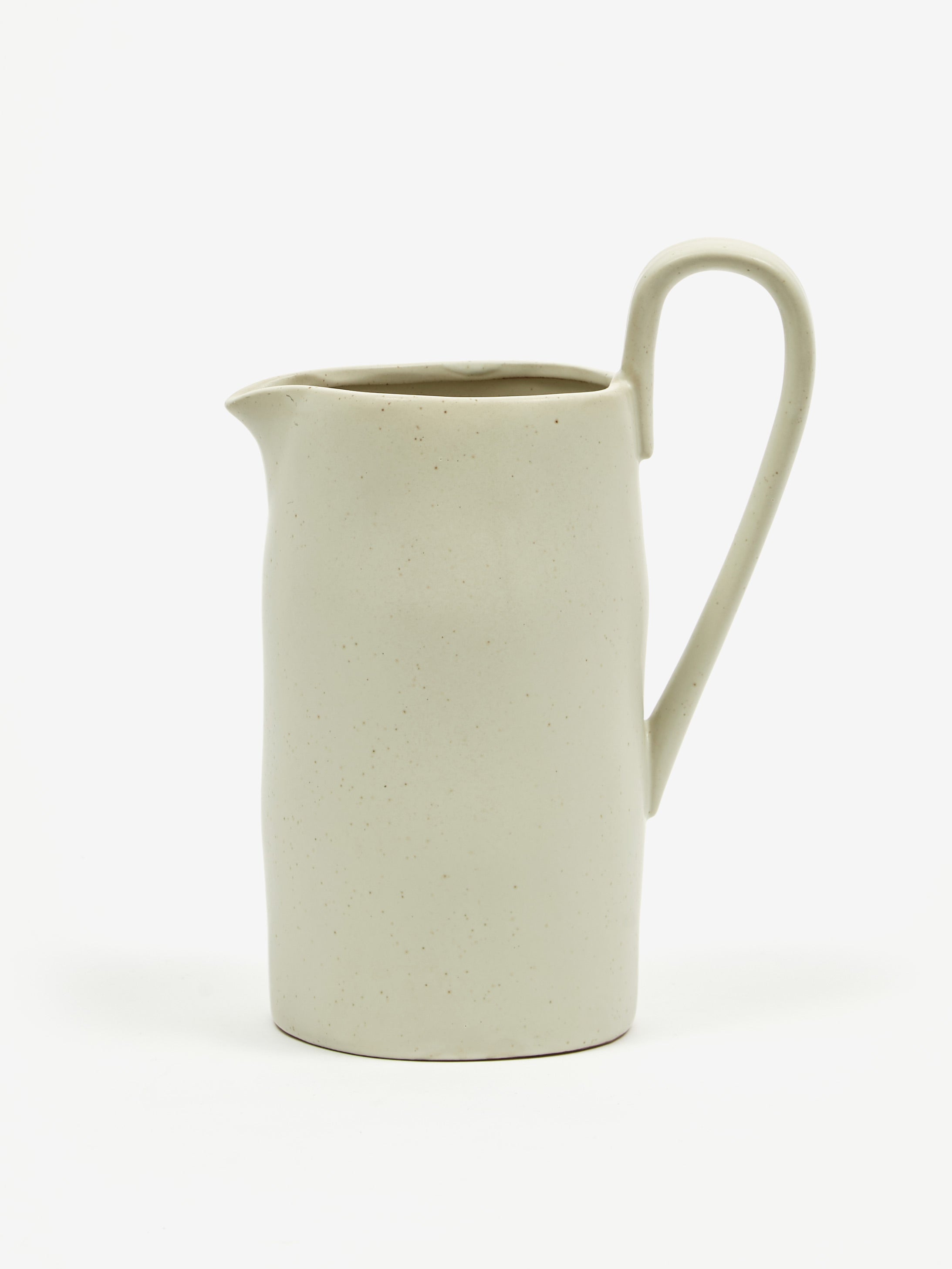 ferm LIVING Flow Jug - Off-White Speckle