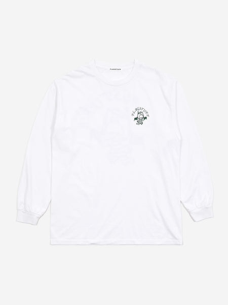 Flagstuff Angel Longsleeve T-Shirt - White Medium