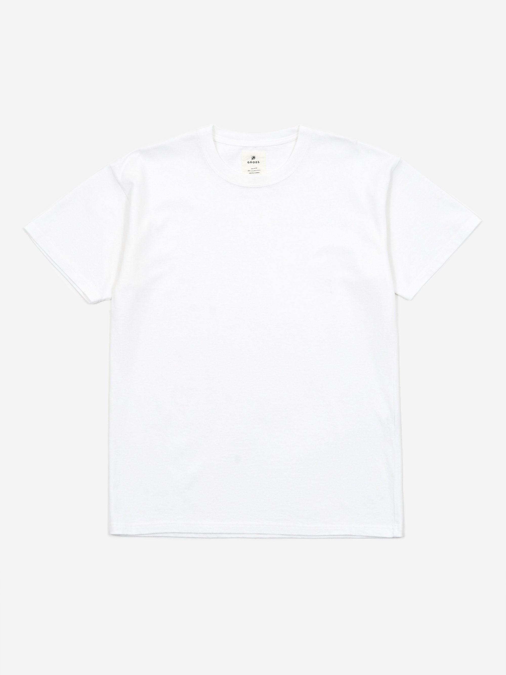 Goods by Goodhood Classic Short Sleeve T-Shirt - White