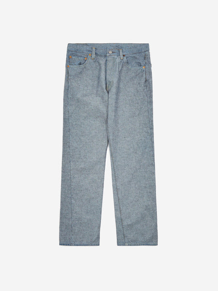Levis Vintage Clothing 501 Inside Out Denim Jean - LVC Inside Out