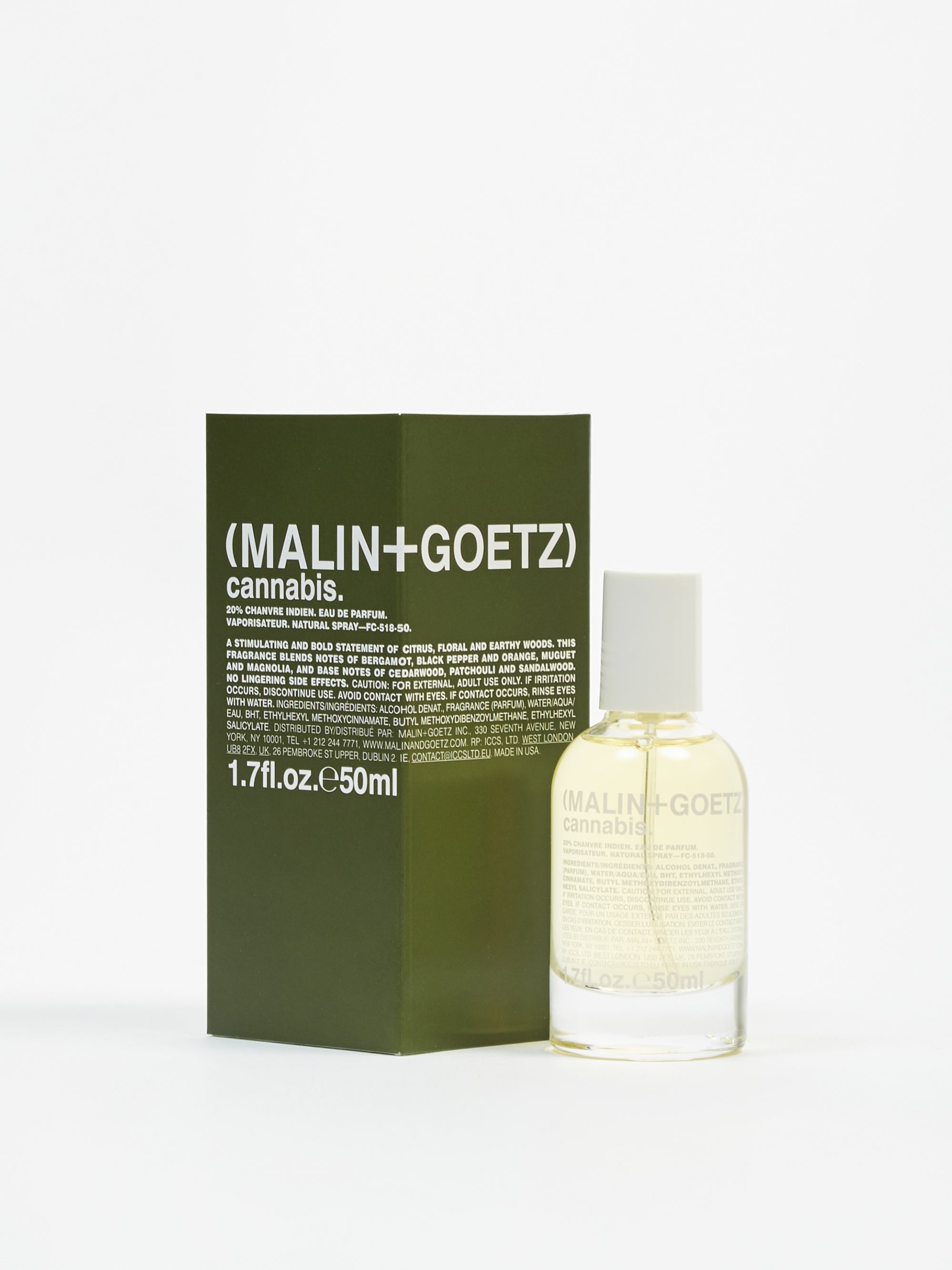 Malin+Goetz Cannabis Eau de Parfum - 50ml – Goodhood