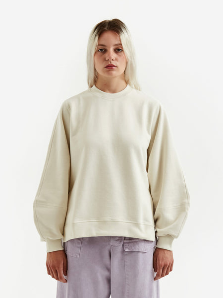 状態GANNI Cream sweatshirt 23ss