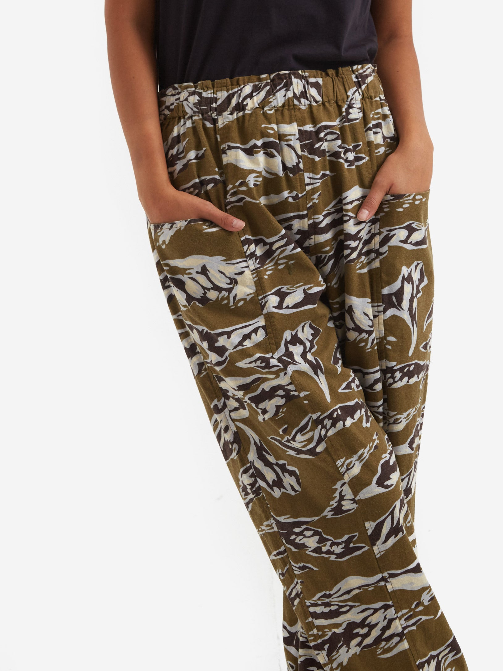 South2 West8 Army String Pant W - Flannel Pt. - Tiger – Goodhood