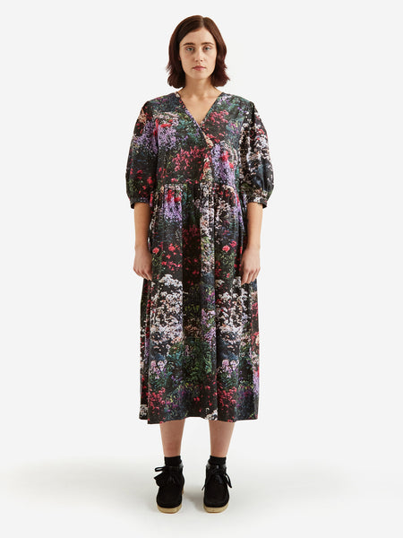 kowtow long sleeve gather dress Long Sleeve Gather Dress LUCA