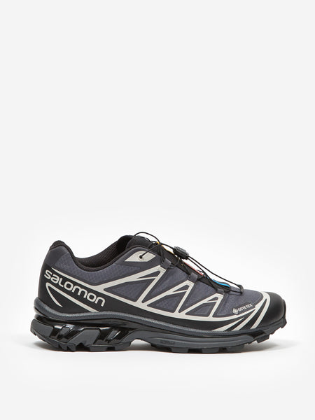 Salomon XT-6 GTX - Black/Ebony/Lunar Rock – Goodhood