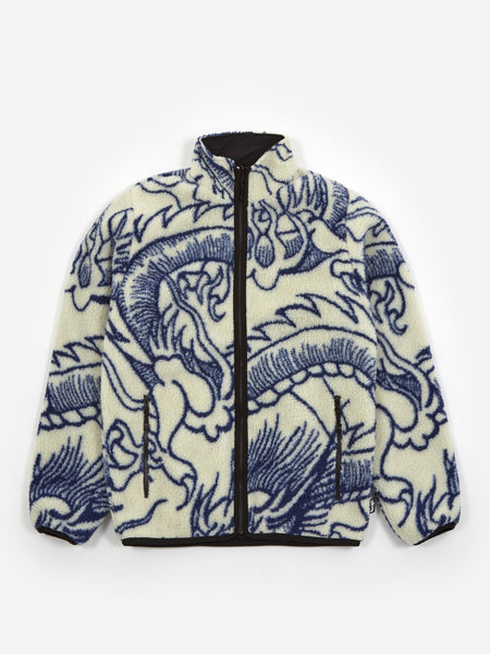 stussy dragon fleece jacket