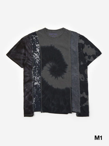 Needles Rebuild 5 Cuts S/S Tee - B&W Mishmash - Assorted