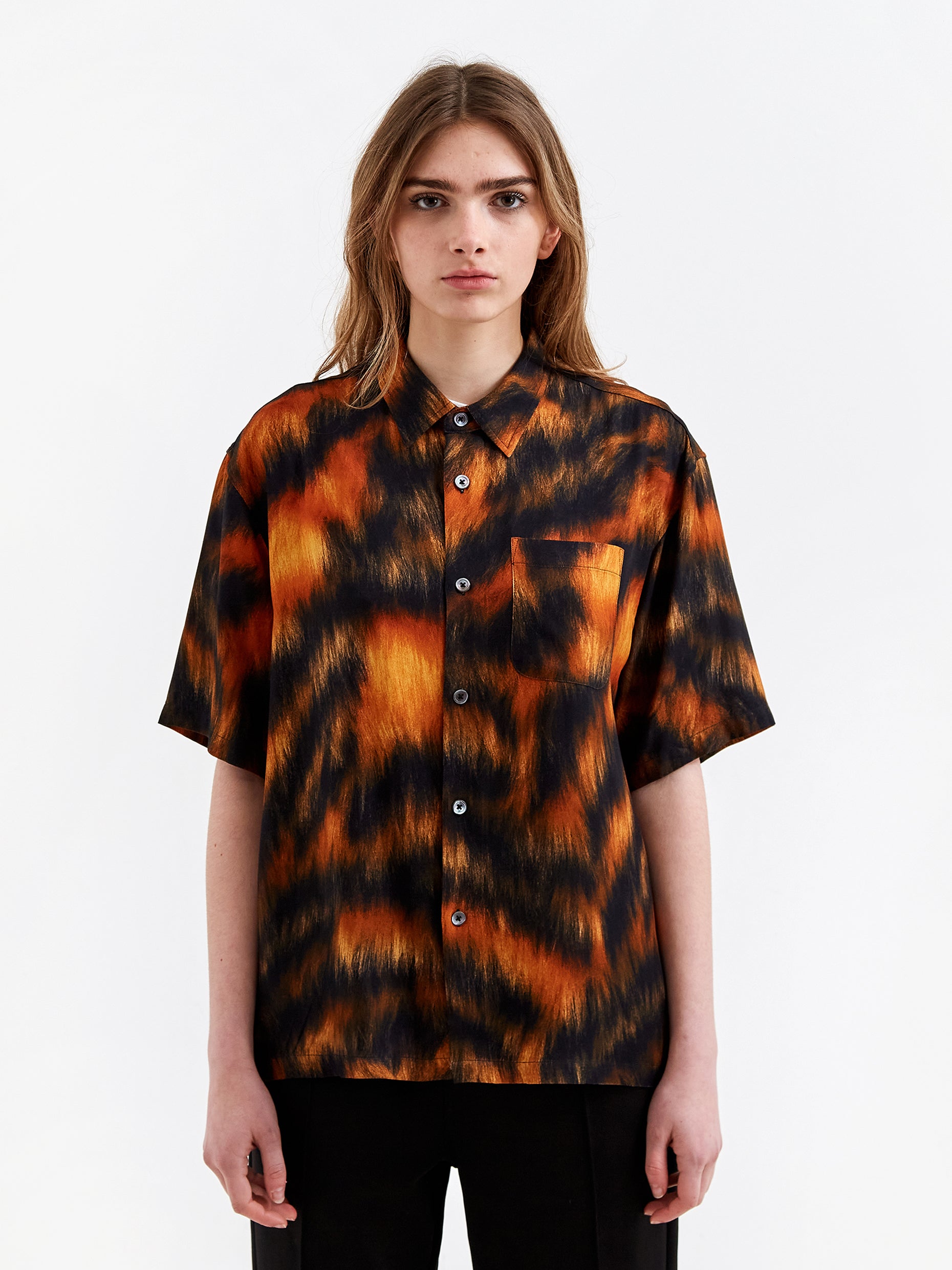 Stussy Fur Print Shirt W - Tiger – Goodhood