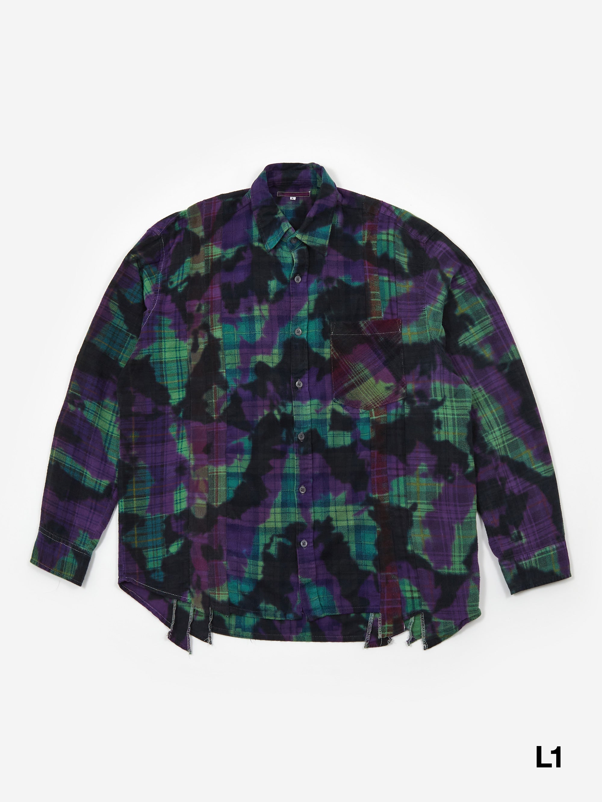 Rebuild By Needles 7 Cuts Flannel Shirt