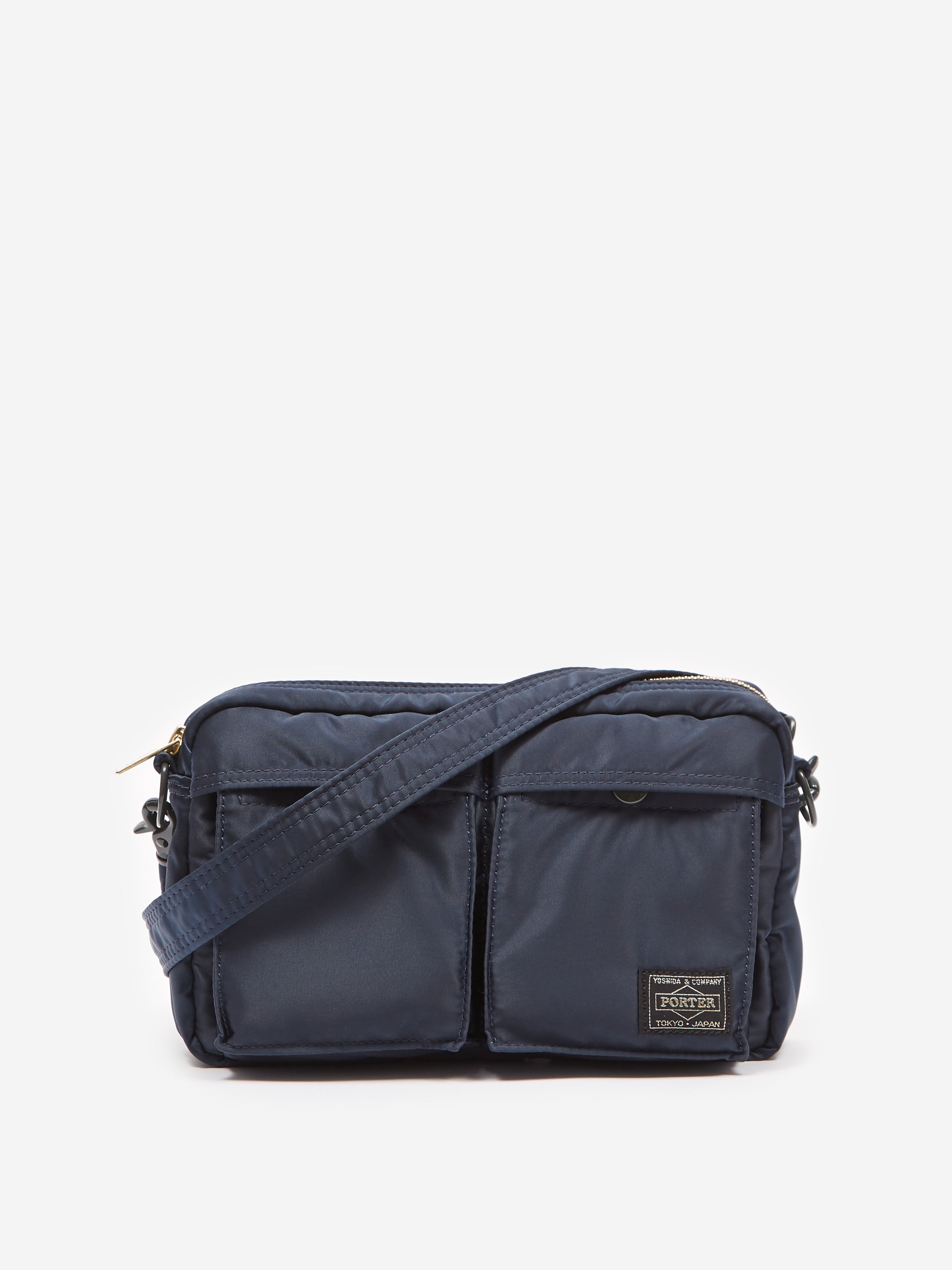 Porter - Yoshida & Co. Tanker Shoulder Bag - Iron Blue – Goodhood