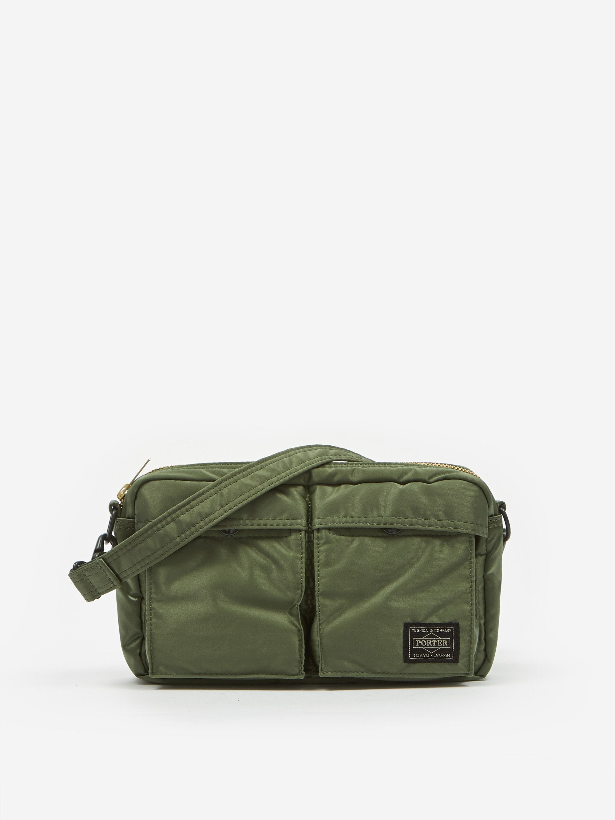 Porter - Yoshida & Co. Tanker Shoulder Bag - Sage Green – Goodhood