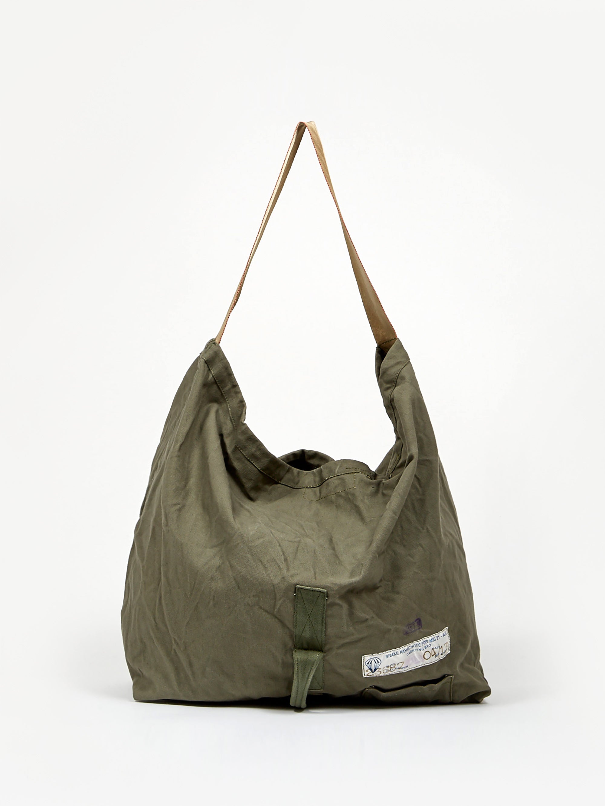 Puebco Vintage Material Shoulder Bag Khaki – Goodhood