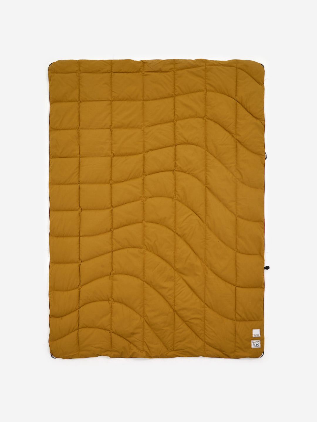 RUMPL x Snow Peak Nanoloft Puffy Blanket Brown Goodhood