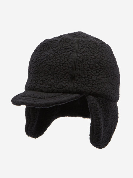 Snow Peak Thermal Boa Fleece Warm Cap - Black – Goodhood display picture 1