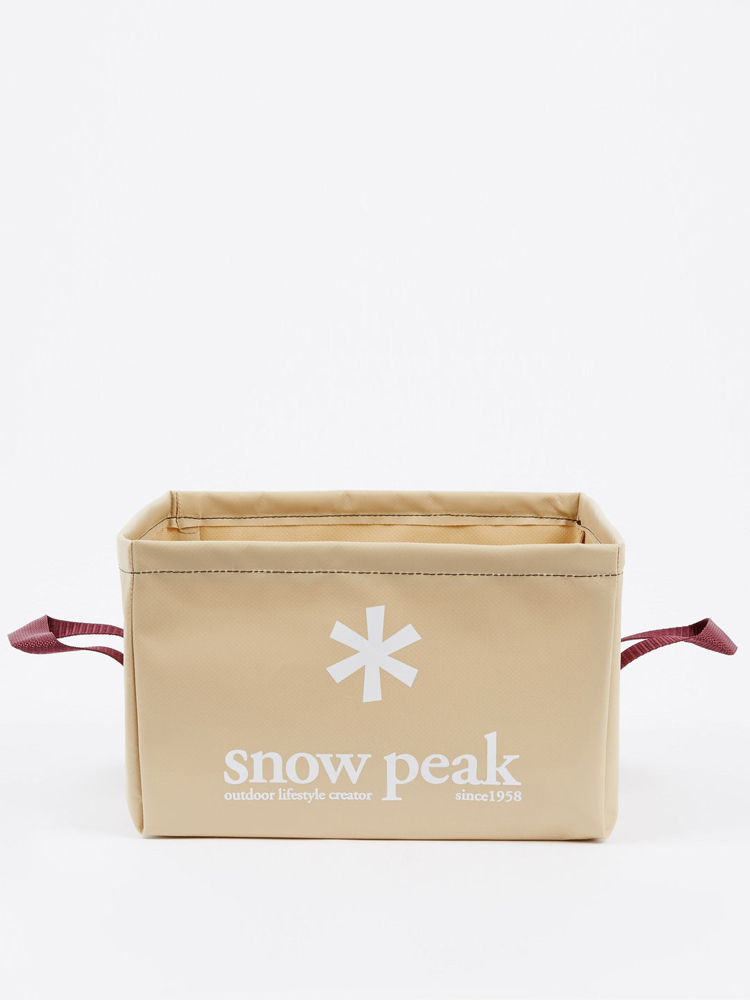 Snow Peak Pack Bucket - Collapsible 3.5 Gallon Wash Basin For Camping & Dishes, Made In USA