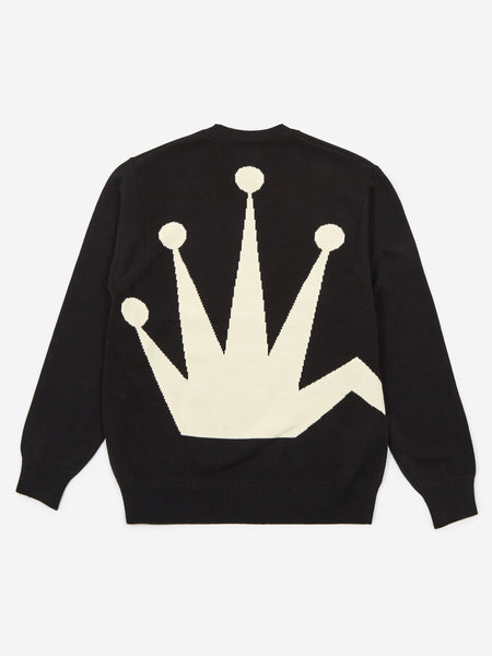 Stussy Bent Crown Sweater - Black – Goodhood