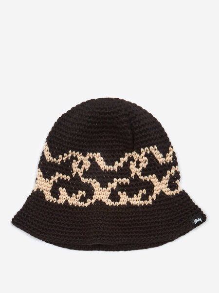 Stussy SS Knit Bucket Hat - Black – Goodhood
