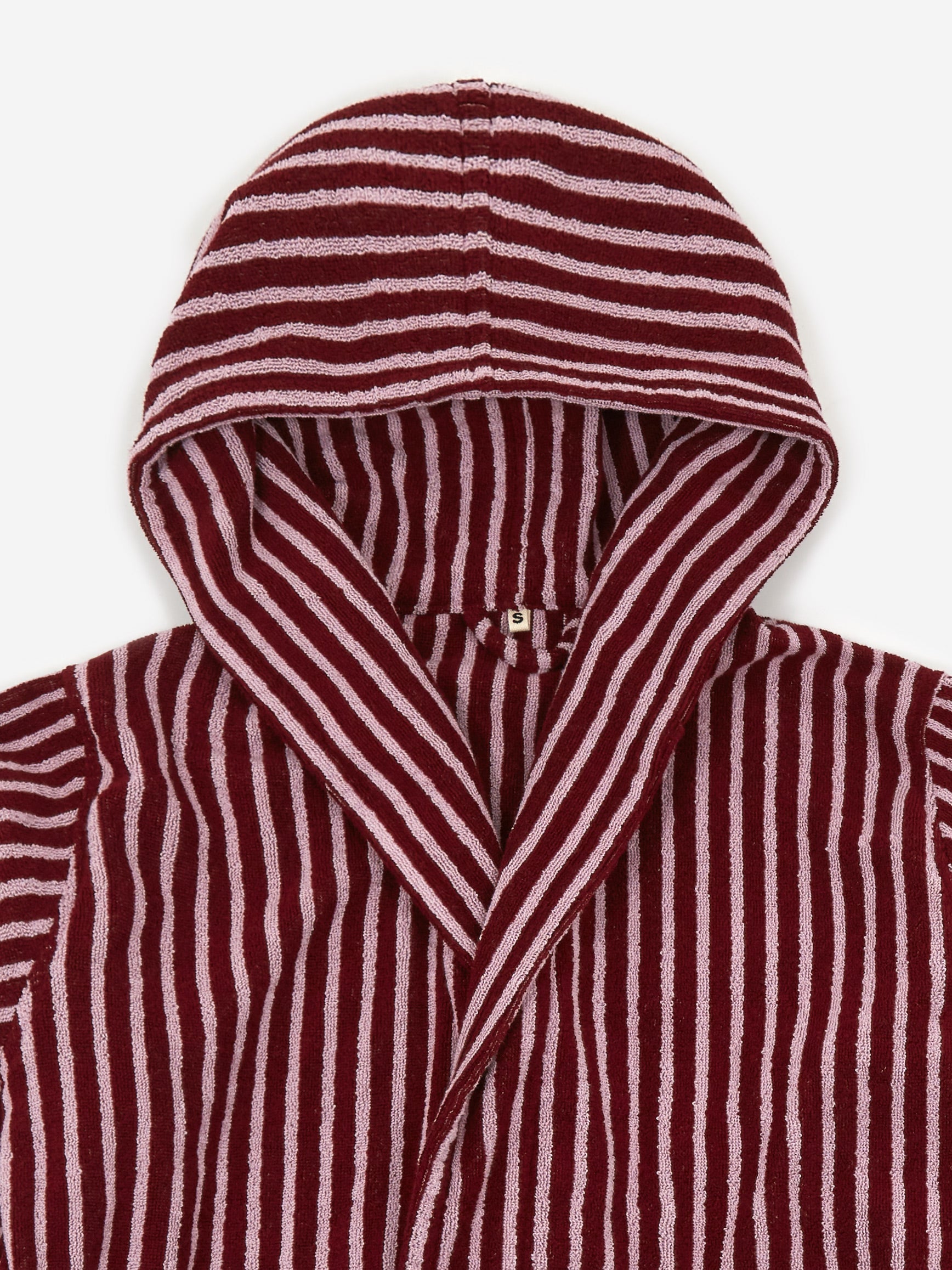TEKLA Hooded Bath Robe - Red Rose – Goodhood