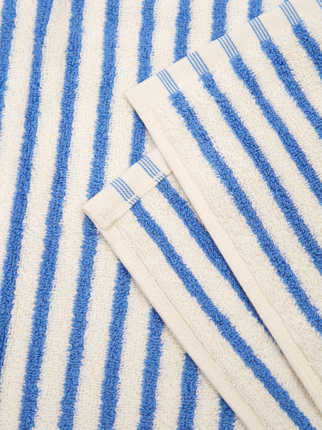 Tekla Bath Mat in Coastal Blue Stripes